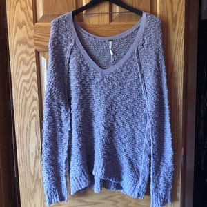 Oversized Free People sweater. Never worn